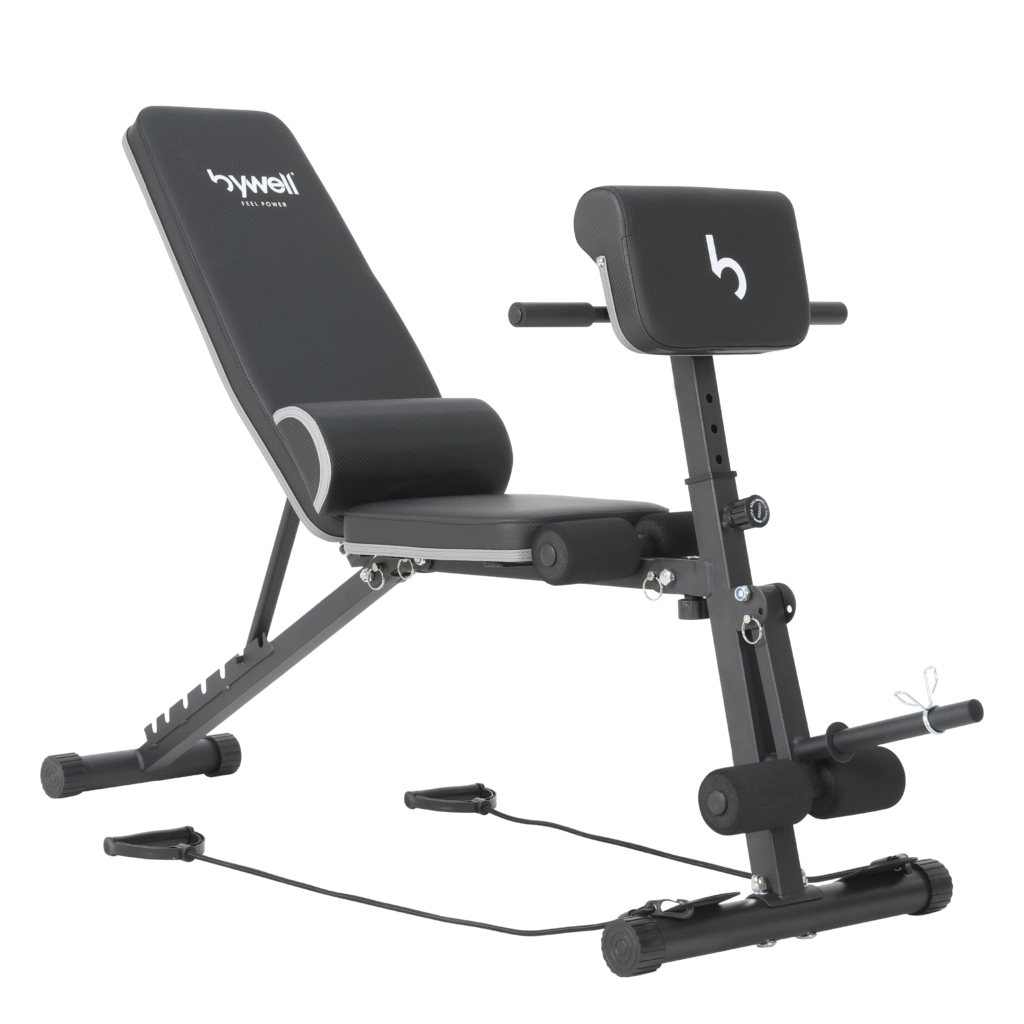 Banco Gym Multiposiciones Ajustable Brazo Y Pierna Bywell
