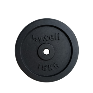 Disco de Peso Para Barra Bywell 15kg 1 Pulgada(25mm) — ACCESORIO | Bywell