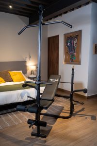 Banco Multifuncional Bywell Gym Para Pesas Y Polea