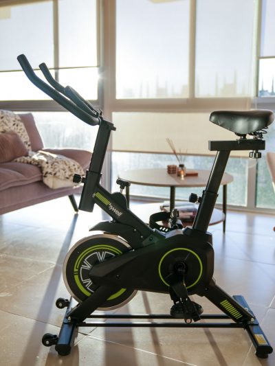 Bicicleta estática Bywell para ejercicio color Negro