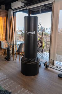 Saco De Boxeo Pesado Con Soporte Bywell