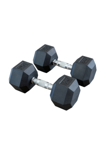 Mancuerna Hexagonal 15kg Bywell Antideslizante Acero — Musculación | Bywell