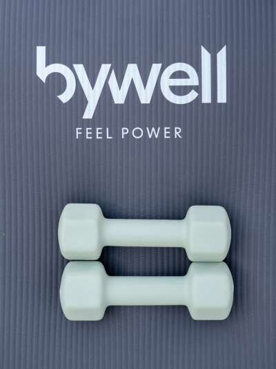 Par De Mancuernas Bywell 3kg de Neopreno