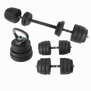 Juego de Pesas Ajustables de 40kg — Musculación | Bywell