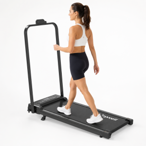 Caminadora Plegable Bywell Compacta | Walking Pad con Barra de Apoyo | Hasta 8 km/h — Cardiovascular | Bywell