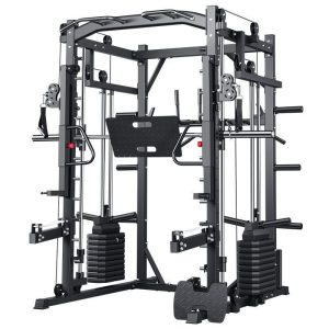 Jaula Smith Multifuncional Bywell Multigimnasio | Gimnasio Completo para Casa — Multigimnasios y Torres | Bywell