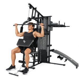 Multigimnasio Bywell| Torre de Pesas de 65 kg | Estación Multifuncional para Entrenamiento Completo — Multigimnasios y Torres | Bywell
