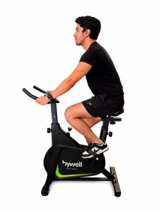 Bicicleta de Spinning Bywell | Volante de 6 kg | Resistencia Ajustable | Soporta 100 kg — Bicicletas | Bywell