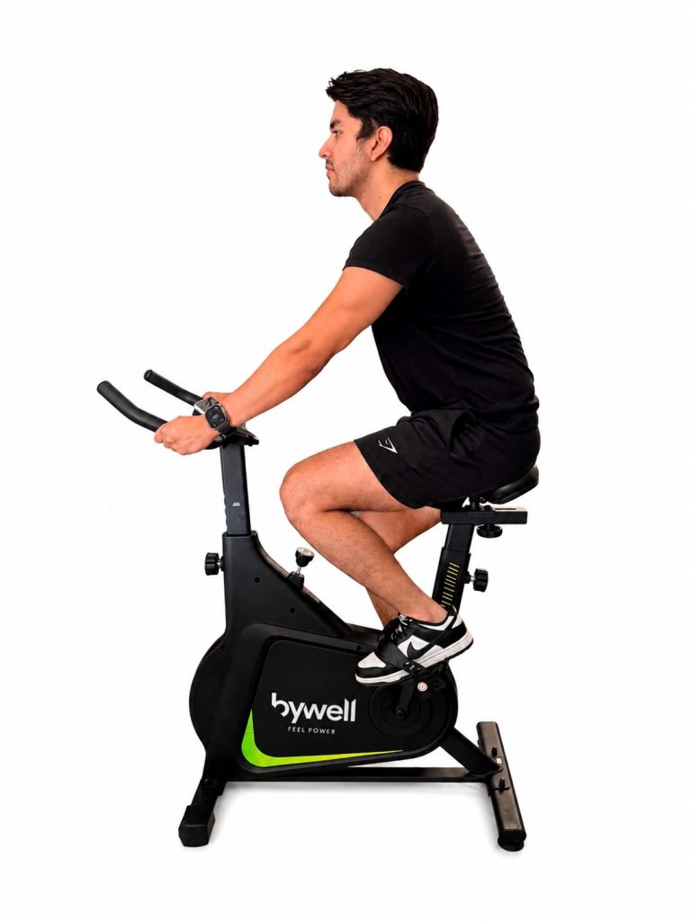 Bicicleta de Spinning Bywell | Volante de 6 kg | Resistencia Ajustable | Soporta 100 kg